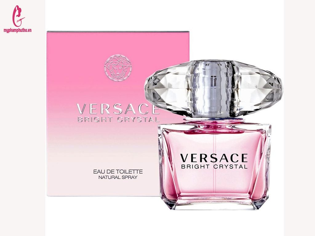 Nước Hoa nữ Versace Bright Crystal Eau De hồng