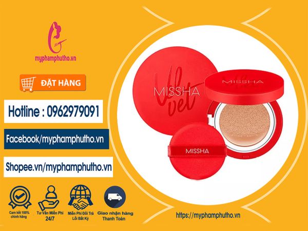 Phấn nước Missha Velvet Finish Cushion Mua ở Đâu