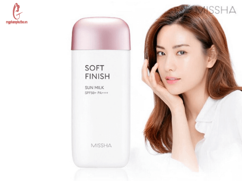 review Kem chống nắng dạng sữa Missha All Around Safe Block Soft Finish Sun Milk SPF50+/PA+++