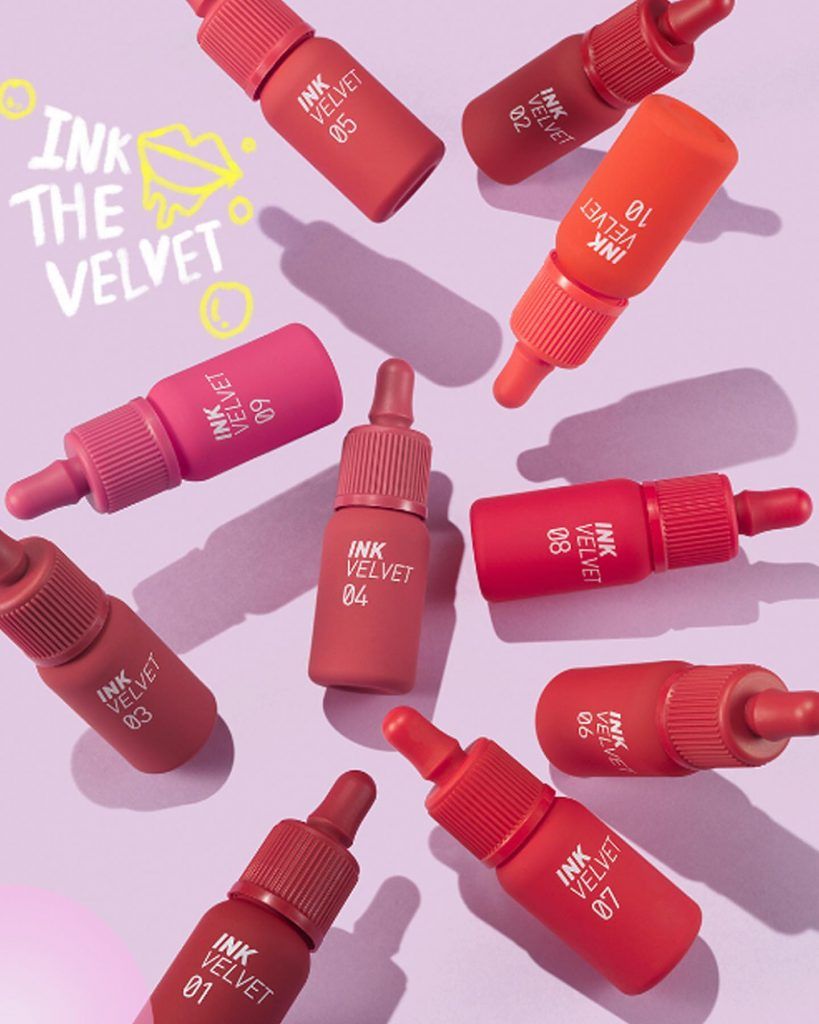 Son kem lì Peripera Ink Velvet Tint New 2019