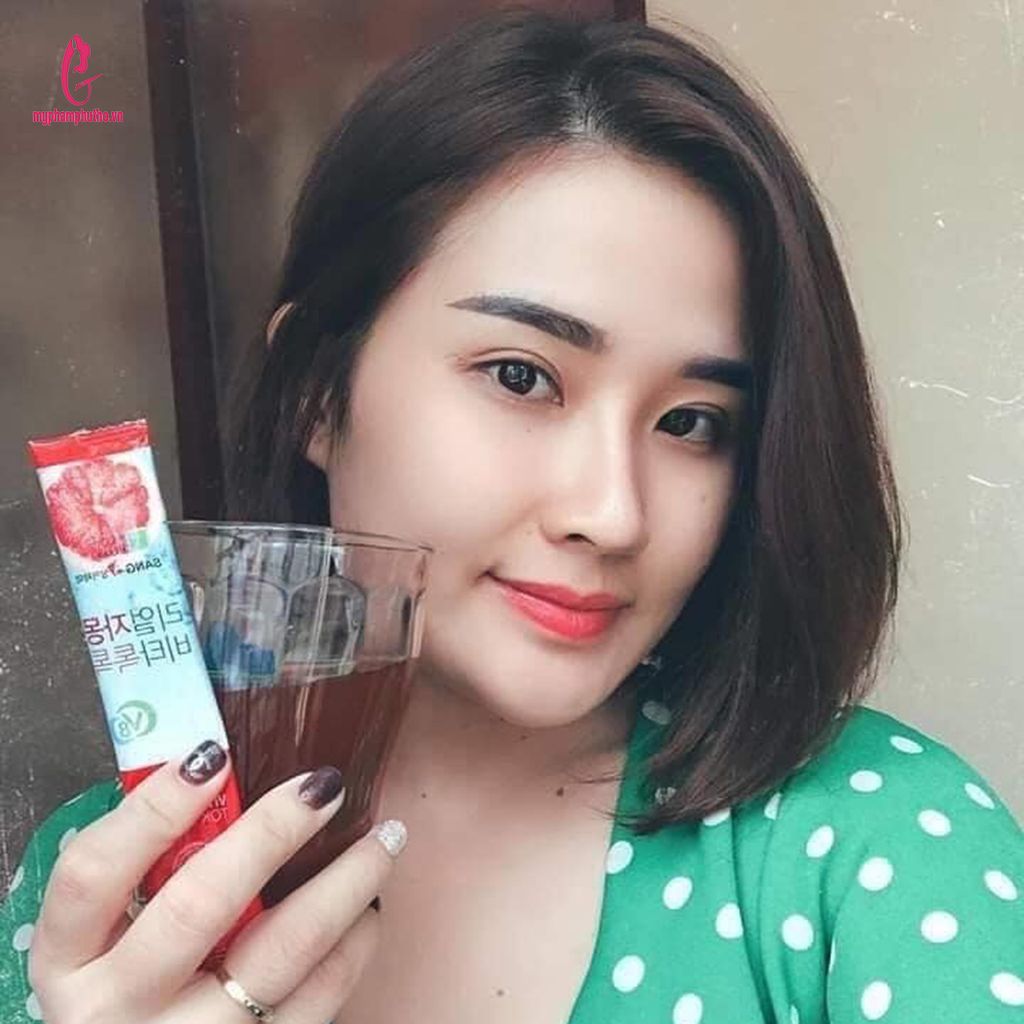 review Trà Bưởi giảm cân bổ sung Vitamin C Hàn Quốc