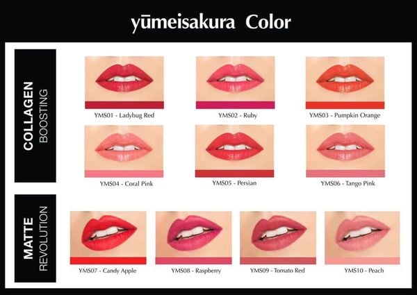 Son thỏi YS - Yumeisakura Matte Revolution Hàn Quốc