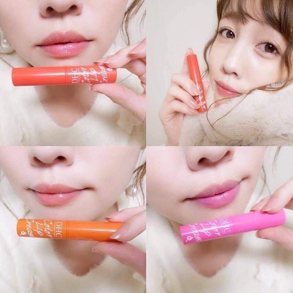 Son DHC dưỡng môi không màu và có màu DHC Lip Cream Nhật Bản - Son dưỡng môi,  trị thâm | TheFaceHolic.com