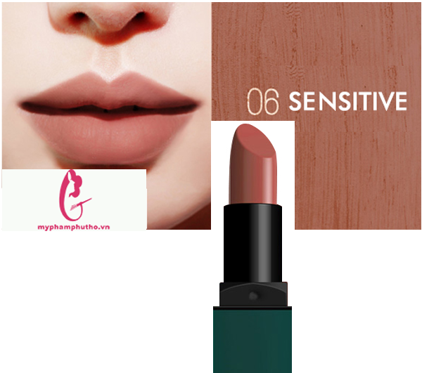 Son Bbia 06 Sensitive màu nâu đất