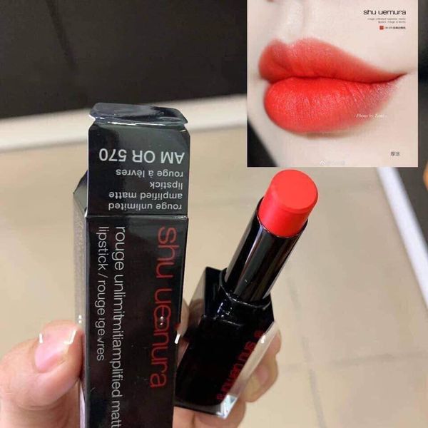 Son Shu Uemura Rouge Unlimited Amplified AM OR 570