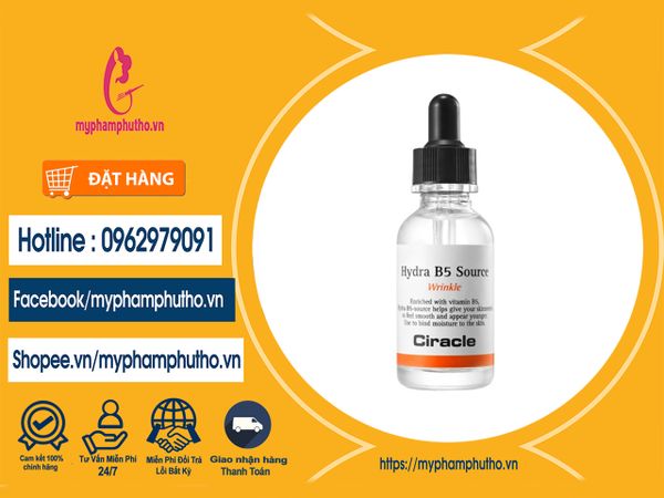 Tinh Chất Phục Hồi Da Ciracle Hydra B5 Source Wrinkle Serum