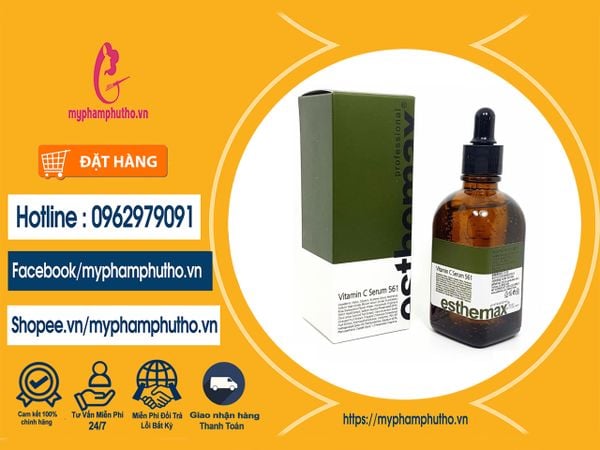 Tinh Chất Vitamin C 561 Serum Esthemax 100ml