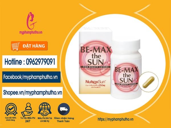 Viên chống nắng Be Max Nhật