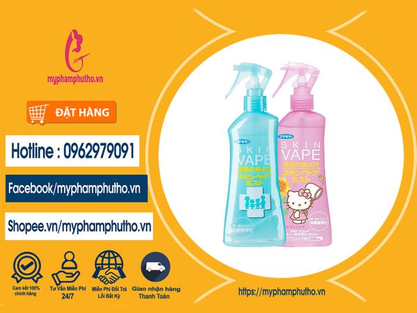 Xịt chống muỗi Skin Vape - Nhật Bản