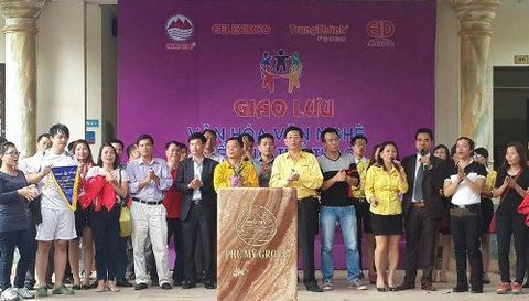 The program of cultural exchange between PhuMy Group, Geleximco and TrungThanh Foods