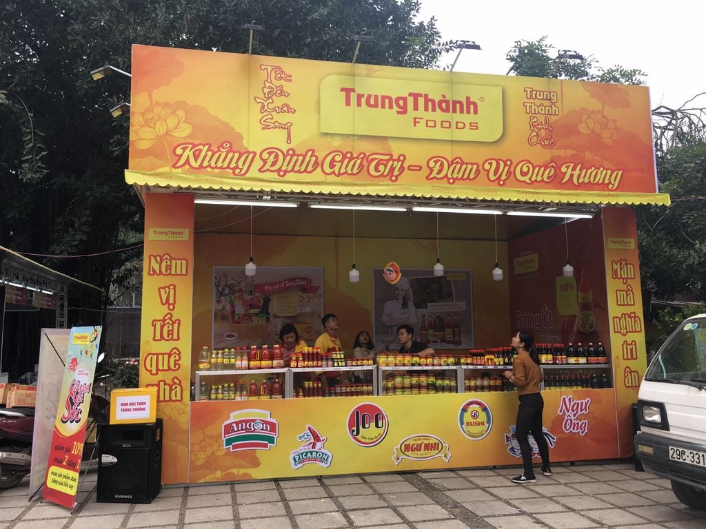 TrungThành Foods với Hội chợ Xuân Giảng Võ 2019