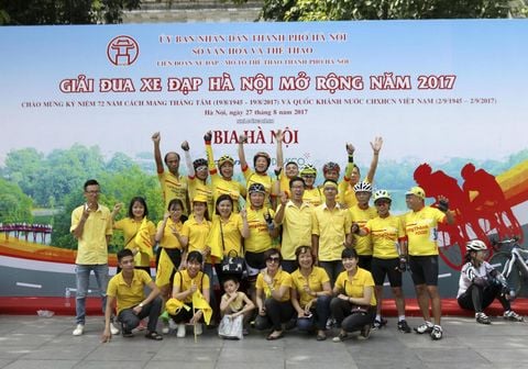 TrungThanh – Hanoi Bicycle Club took part in Hanoi Open Cycling Race 2017