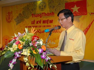 TrungThanh organized the Anniversary of 15th birthday and received certificate of merit from Prime Minister