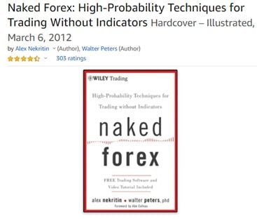 Sách Naked Forex bản gốc trên Amazon