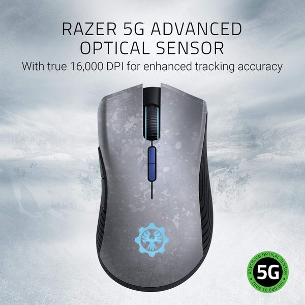 Chuột chơi game Razer Mamba Wireless Gears 5 Edition (RZ01-02710200-R3M1)