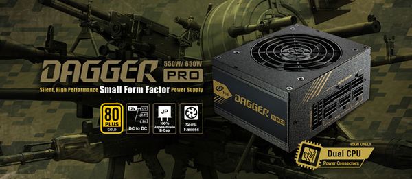 Nguồn máy tính FSP Dagger Pro 650W - 80 Plus Gold - Full Modular 