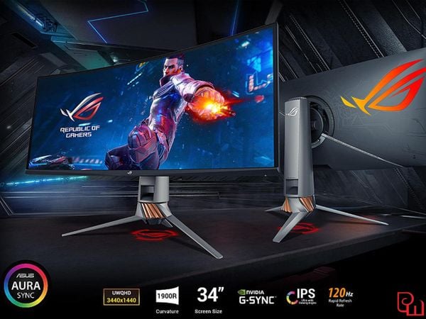 Màn hình cong Asus ROG SWIFT PG349Q 34 inch IPS 2K OC 120Hz G-SYNC