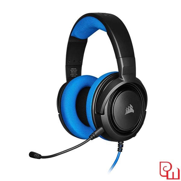 Tai nghe Corsair HS35 Stereo Blue (CA-9011196-AP)