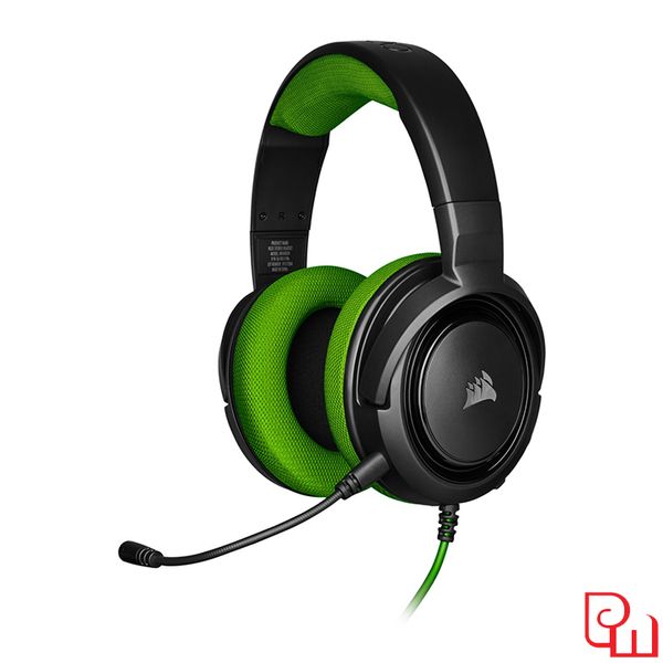 Tai nghe Corsair HS35 Stereo Green (CA-9011197-AP)