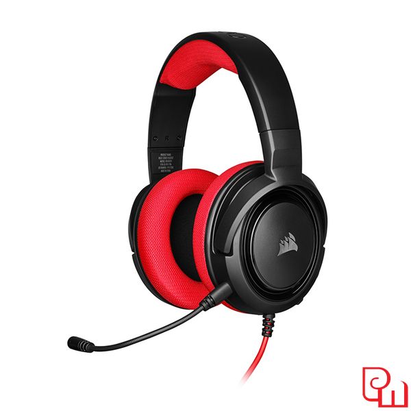 Tai nghe Corsair HS35 Stereo Red (CA-9011198-AP)