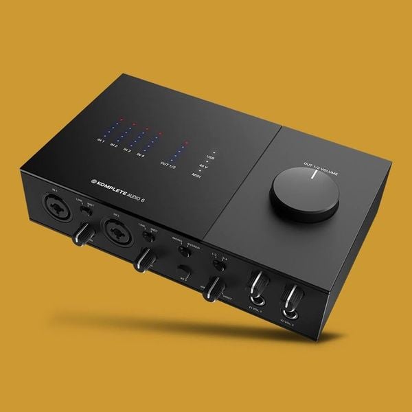 Native Instruments Komplete Audio 6 MK2: Một trong những sán phẩm Soundcard chuyên dụng hàng đầu!