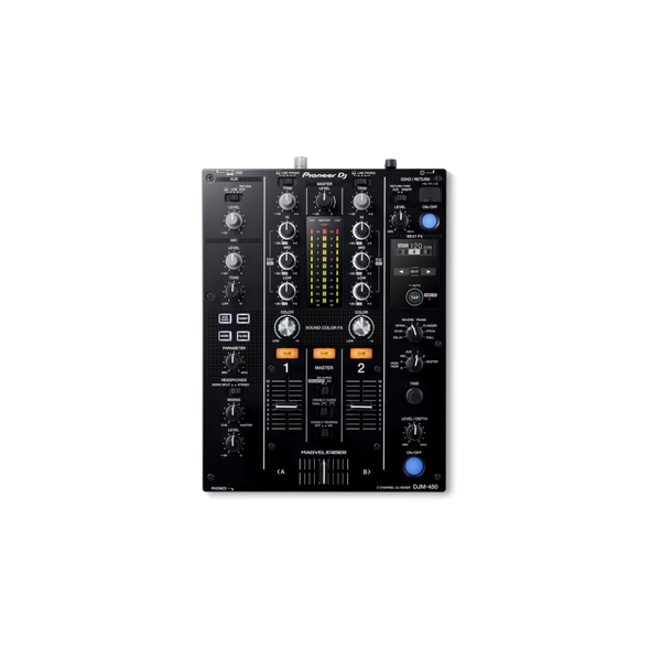 Pioneer công bố sản phẩm mới DJM-450 mixer 2 kênh