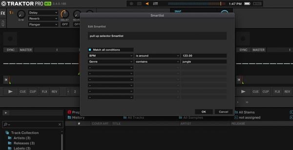Bản cập nhật beta mới nhất của Traktor Pro 3.4: Nay đã được trang bị Smart Playlists!