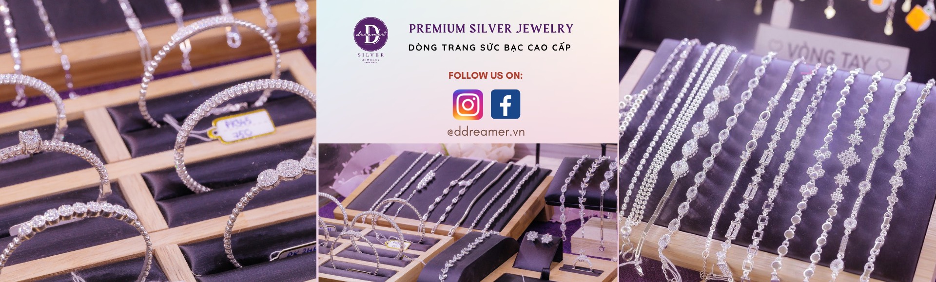 Vòng Tay Bạc Cao Cấp - Premium Silver Bracelets