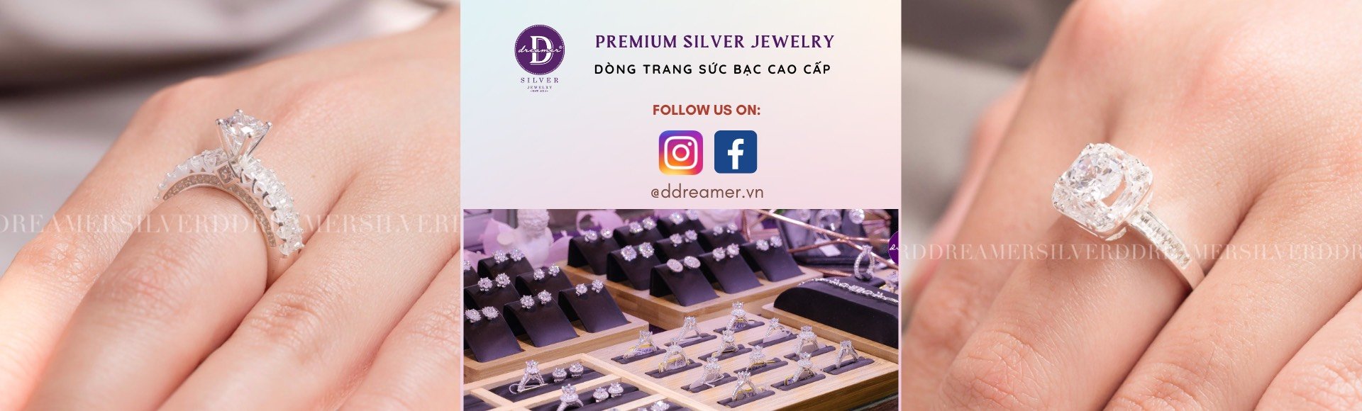 Nhẫn Premium Bạc Cao Cấp 925 - Premium Silver Rings