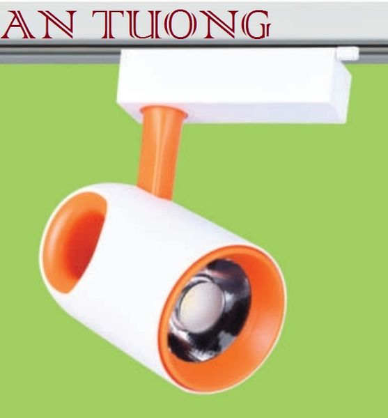 đèn rọi ray 30w, đèn rọi led gắn thanh ray 30w - vỏ trắng cam – ĐÈN LED ...