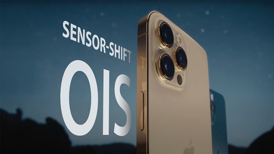 Cả 4 mẫu của iPhone 13 series đều được trang bị camera chống rung dịch chuyển cảm biến