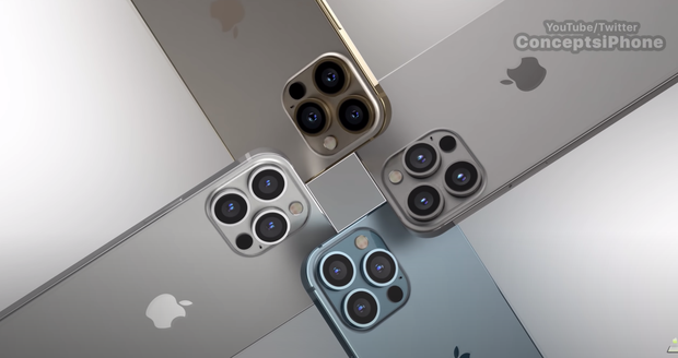 Lộ diện concept iPhone 13 Pro và iPhone 13 Pro Max đẹp mãn nhãn, cực sang xịn mịn