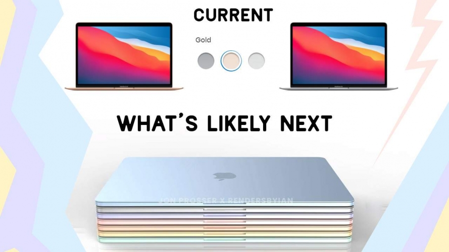 MacBook Air với màn hình mini-LED, nhiều tuỳ chọn màu sắc bắt mắt sẽ ra mắt vào giữa năm 2022