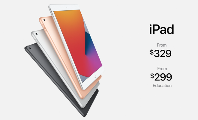 iPad 8 chính thức ra mắt với tuyên bố 