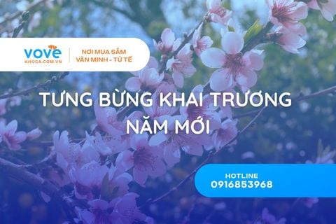 TƯNG BỪNG KHAI TRƯƠNG NĂM MỚI
