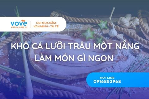 Khô cá lưỡi trâu làm món gì ngon