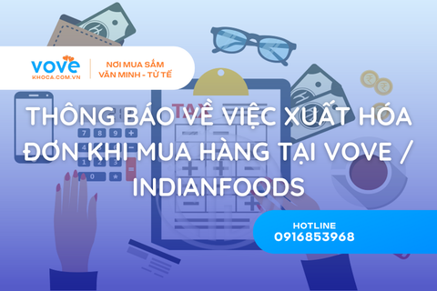 THÔNG BÁO VỀ VIỆC XUẤT HÓA ĐƠN KHI MUA HÀNG TẠI KHOCA