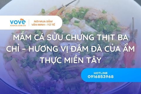 Mắm Cá Sửu Chưng Thịt Ba Chỉ – Hương Vị Đậm Đà Của Ẩm Thực Miền Tây