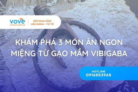 Khám Phá 3 Món Ăn Ngon Miệng Từ Gạo Mầm Vibigaba
