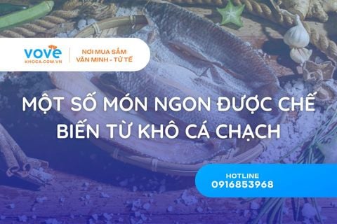 Một số món ngon được chế biến từ khô cá chạch