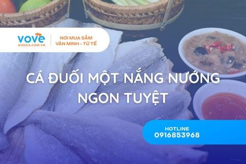 Cá đuối một nắng nướng ngon tuyệt