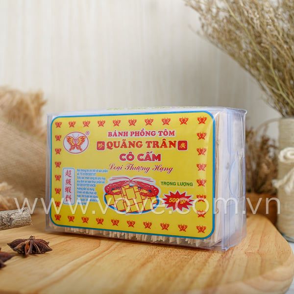 Bánh phồng tôm Quãng Trân 50% tôm