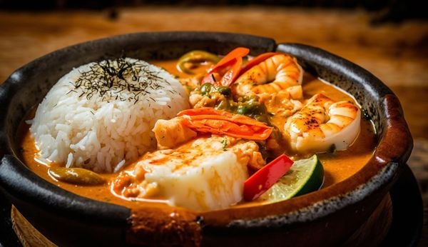 cơm xào hải sản