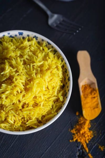 Cơm Basmati Nấu Sữa Nghệ