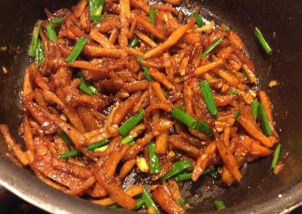 Khô cá lóc một nắng rang me