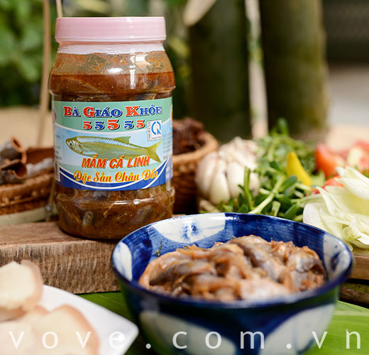 đặc sản mắm cá linh thơm ngon miền tây