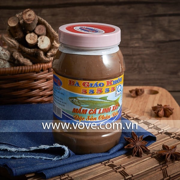 mắm cá linh xay hiệu bà giáo khỏe nứt tiếng miền tây