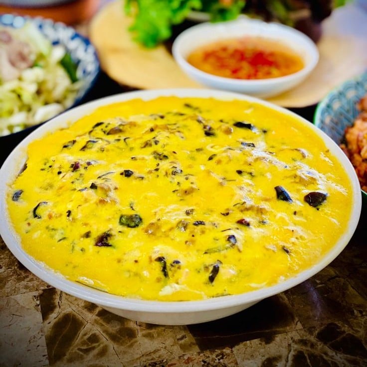 cùng khoca làm món chưng trứng mắm cá lóc nàoo