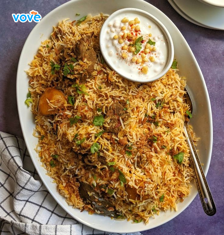 Thịt cừu Mutton Ấn Độ kết hợp cơm Basmati, món ăn đậm chất Trung Đông – Nam Á