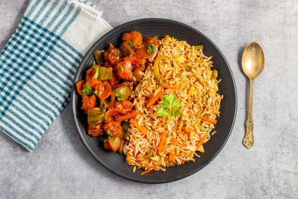 Cơm Basmati Xào Thịt Bò